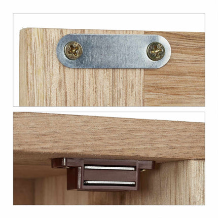 Narrow Wall Cabinet with Door