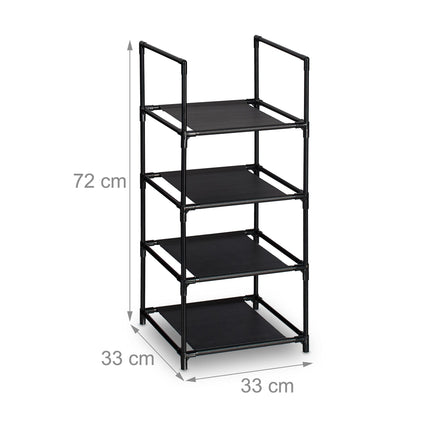 Narrow shoe shelf