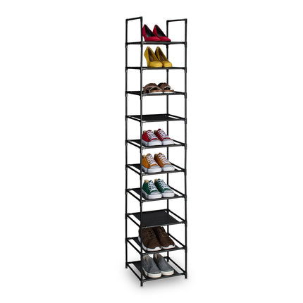Narrow shoe shelf
