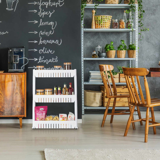 Smalle kar met 3 planken