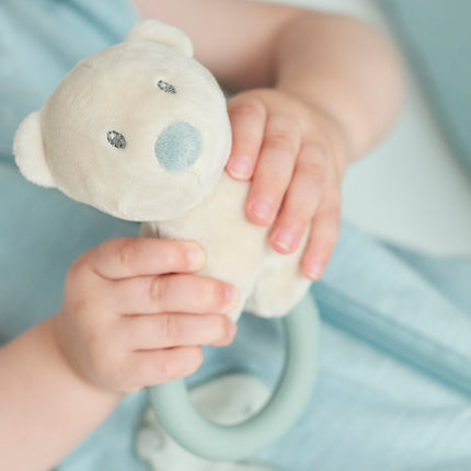 Nattou Rattle Bunny With Silicone Ring