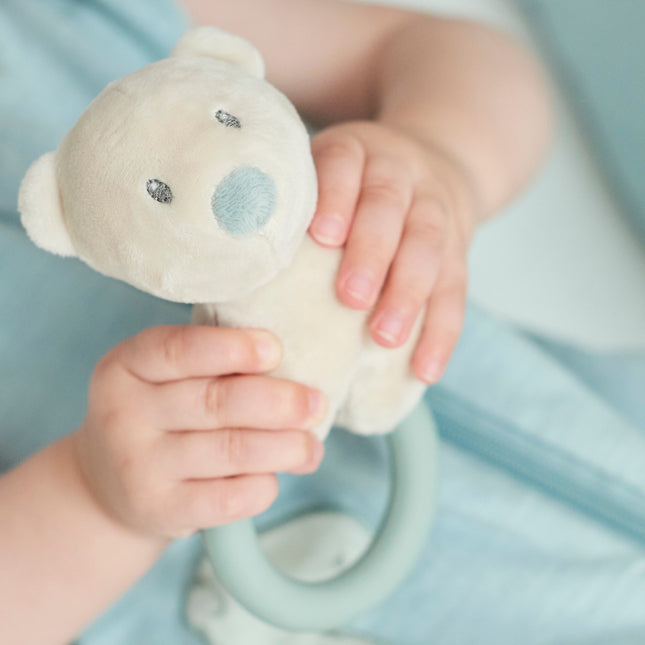 Nattou Rattle Bunny With Silicone Ring