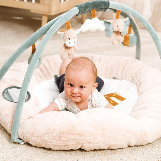 Nattou Stuffed Playmat With Arches