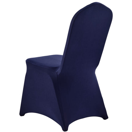 Navy Blue Chair Covers 50-Pack, Stretch Spandex