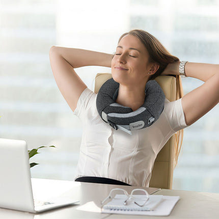 Neck massage Shiatsu 3 speeds, 2 rotations, heating & USB-C
