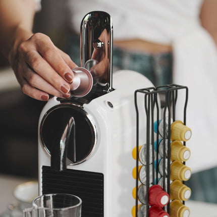 Nespresso capsule holder for 40 capsules