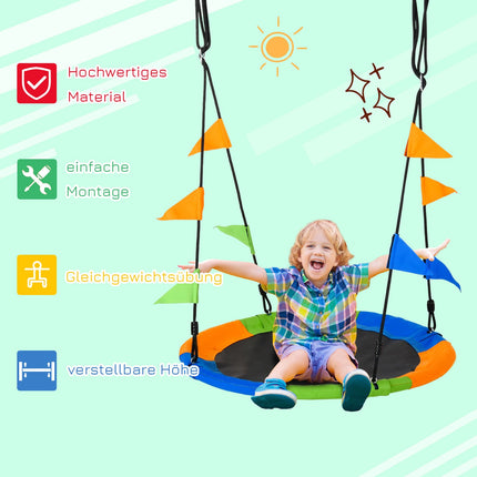 Outdoor swing, 100 cm, up to 80 kg, for children 3+
