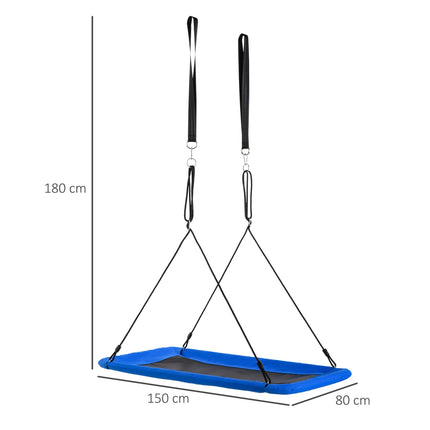 Outdoor swing for children, steel frame, 150 kg capacity