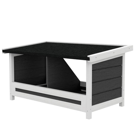 Chicken nesting box, weatherproof roof, spruce, 66x37x34 Cm