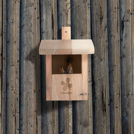 Nesting Box Natural Wood