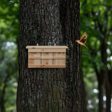Nesting box for sparrows