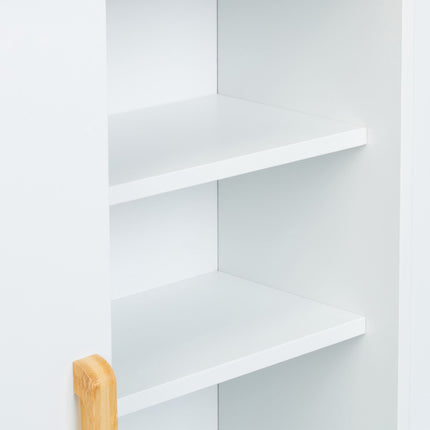 Niche cabinet with wheels