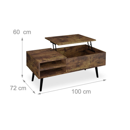 Niche trolley with 3 levels
