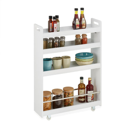 Niche trolley with 4 shelves