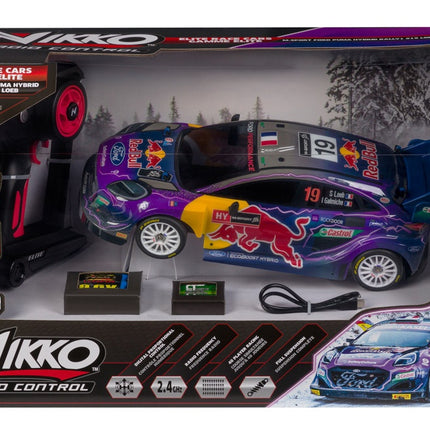 Nikko Radio Control Vehicle M-Sport Ford Puma #19 Loeb, Scale 1:14