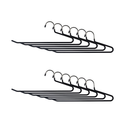 Non-Slip Metal Trouser Hangers – Space-Saving Set