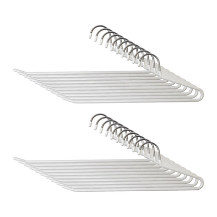 Non-Slip Metal Trouser Hangers – Space-Saving Set