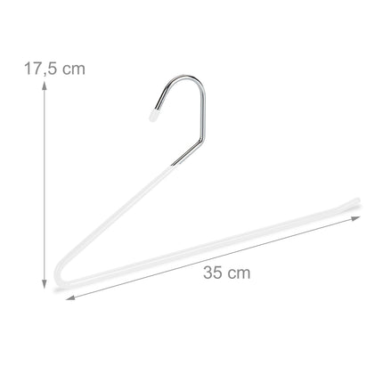 Non-Slip Space-Saving Trouser Hangers – Set of 10