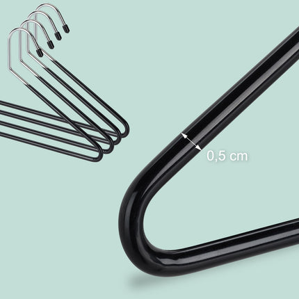 Non-Slip Space-Saving Trouser Hangers – Set of 10