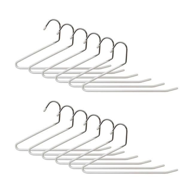 Non-Slip Space-Saving Trouser Hangers, Set of 5