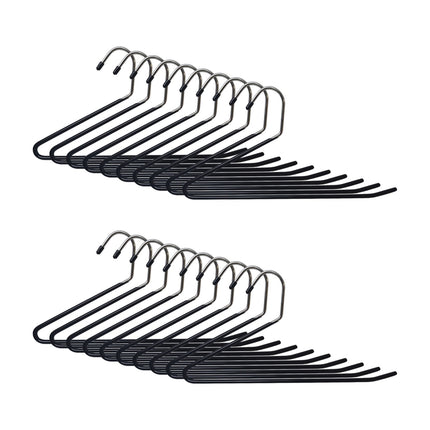 Non-Slip Space-Saving Trouser Hangers, Set of 5