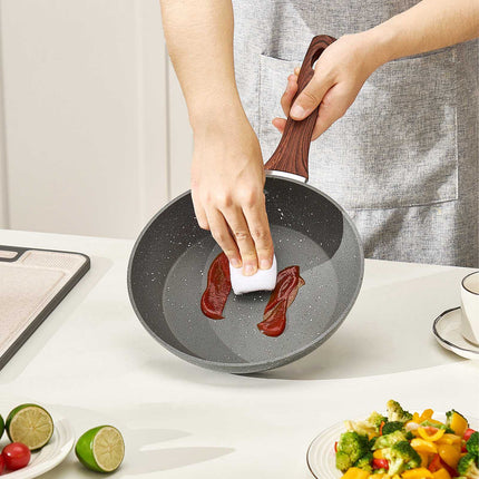 Nonstick Aluminum Frying Pan Set, 3-Piece, Induction