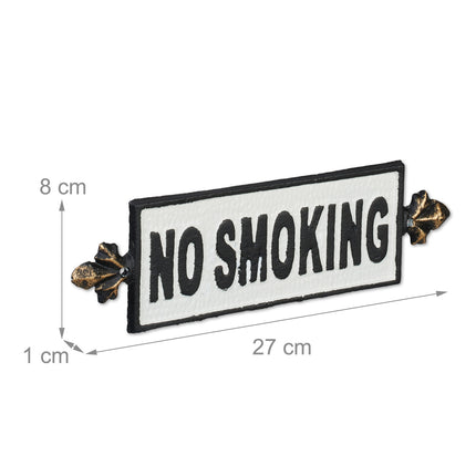 No smoking sign