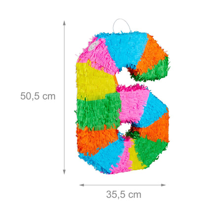 Number pinata birthday