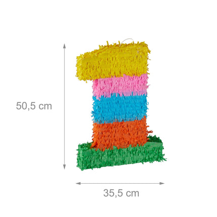 Number pinata birthday