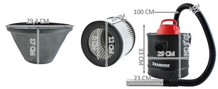 ODK009-18L ash vacuum cleaner