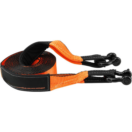 Off-Road Recovery Kit, 30,000 lb 3 in x 30 ft Strap, 2 Shackles