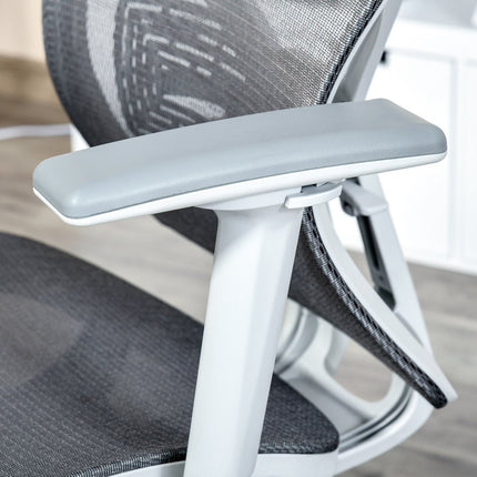 Ergonomic gaming office chair, rotatable with lumbar support and 3D armrests