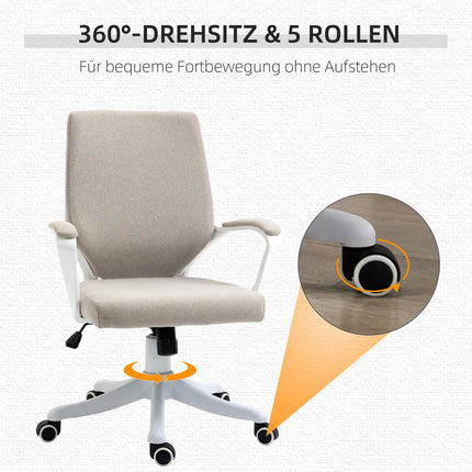 Ergonomic office chair - adjustable, padded, swivel