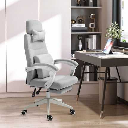 Ergonomic gaming office chair, wheels and adjustable height