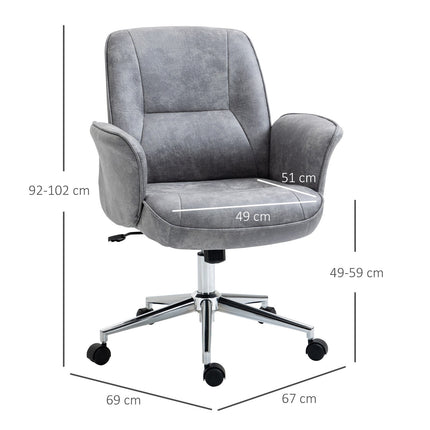 Ergonomic office chair - 360° rotatable, adjustable height