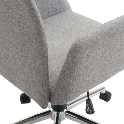 Office swivel chair, reclining and height adjustable, Nordic style