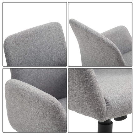 Office swivel chair, reclining and height adjustable, Nordic style