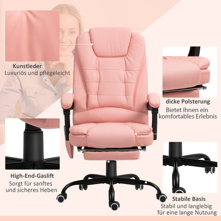 Ergonomic office chair, massage & rest, 120 kg capacity
