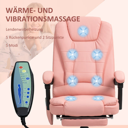 Ergonomic office chair, massage & rest, 120 kg capacity