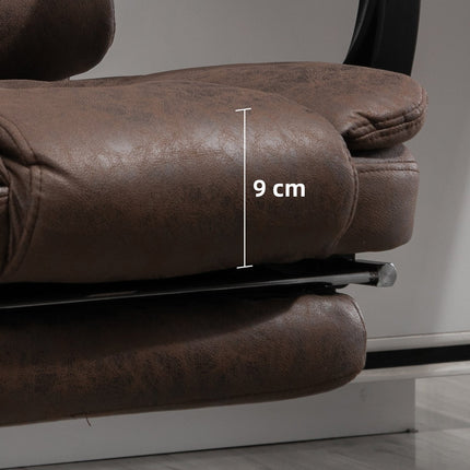 Ergonomic office chair with massage, tilt and heat