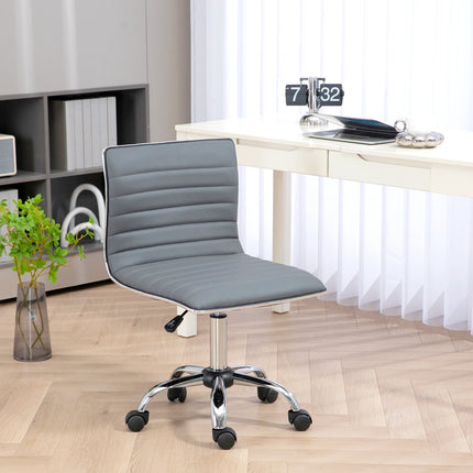 Height adjustable swivel office chair, no arms, 120 kg capacity