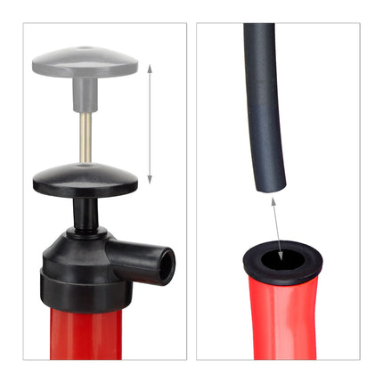 Oil suction pump manual incl. air pump