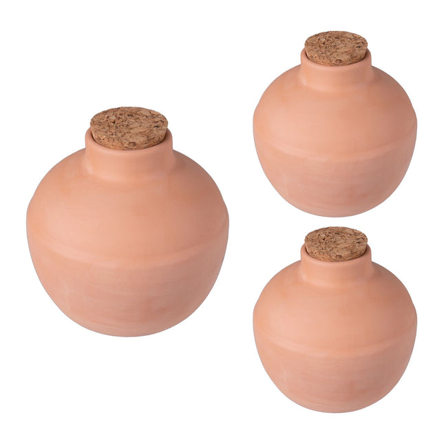 Ollas gietset, 800 ml, 3-delig, kleien potten