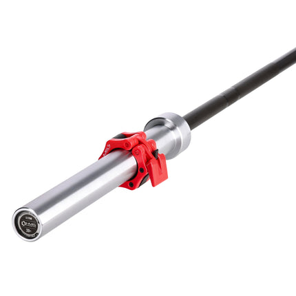 Olympic Barbell 700kg Load, 28mm Grip, Needle Bearings