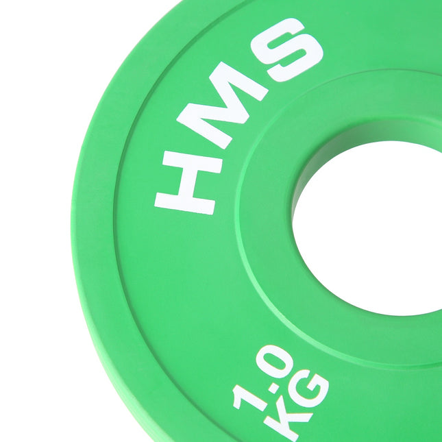 Olympic Bumper Plate Pair, 1 kg Each