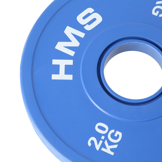 Olympic Bumper Plate Pair, 2 x 2.0 kg