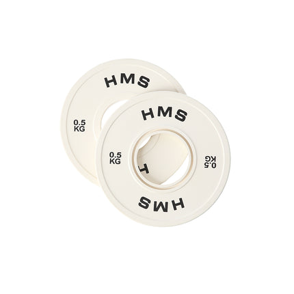 Olympic Bumper Plates 2 x 0.5 kg – Weightlifting
