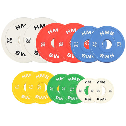 Olympic Bumper Plates, 2 x 1.5 kg, Weightlifting