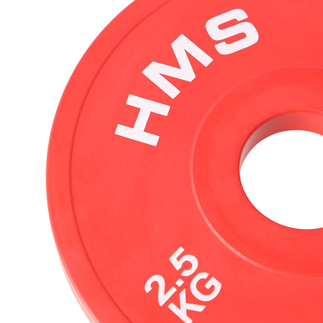 Olympic Bumper Plates 2 x 2.5 kg Rubber