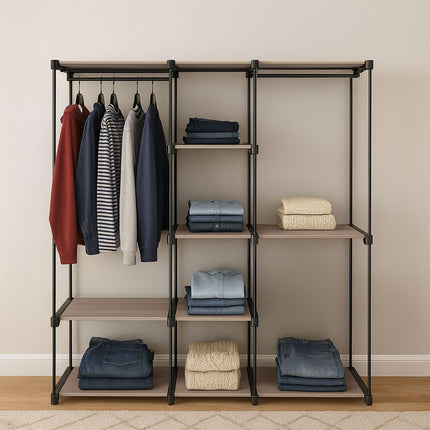 Open Wardrobe – Metal Freestanding Clothes Rack